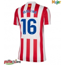 Camiseta Atletico Madrid Nahuel Molina #16 Primera Equipación para mujer 2025-26 manga corta